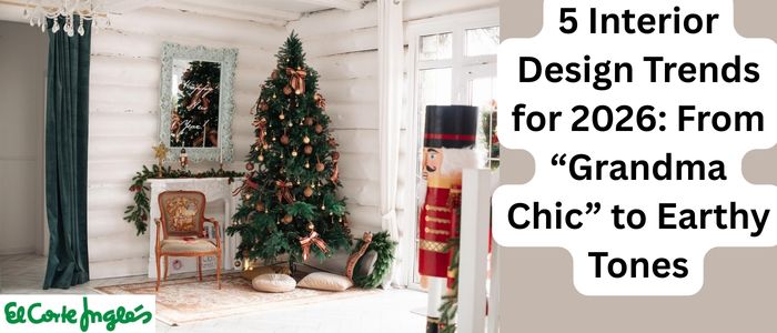 5 Interior Design Trends for 2026: From “Grandma Chic” to Earthy Tones