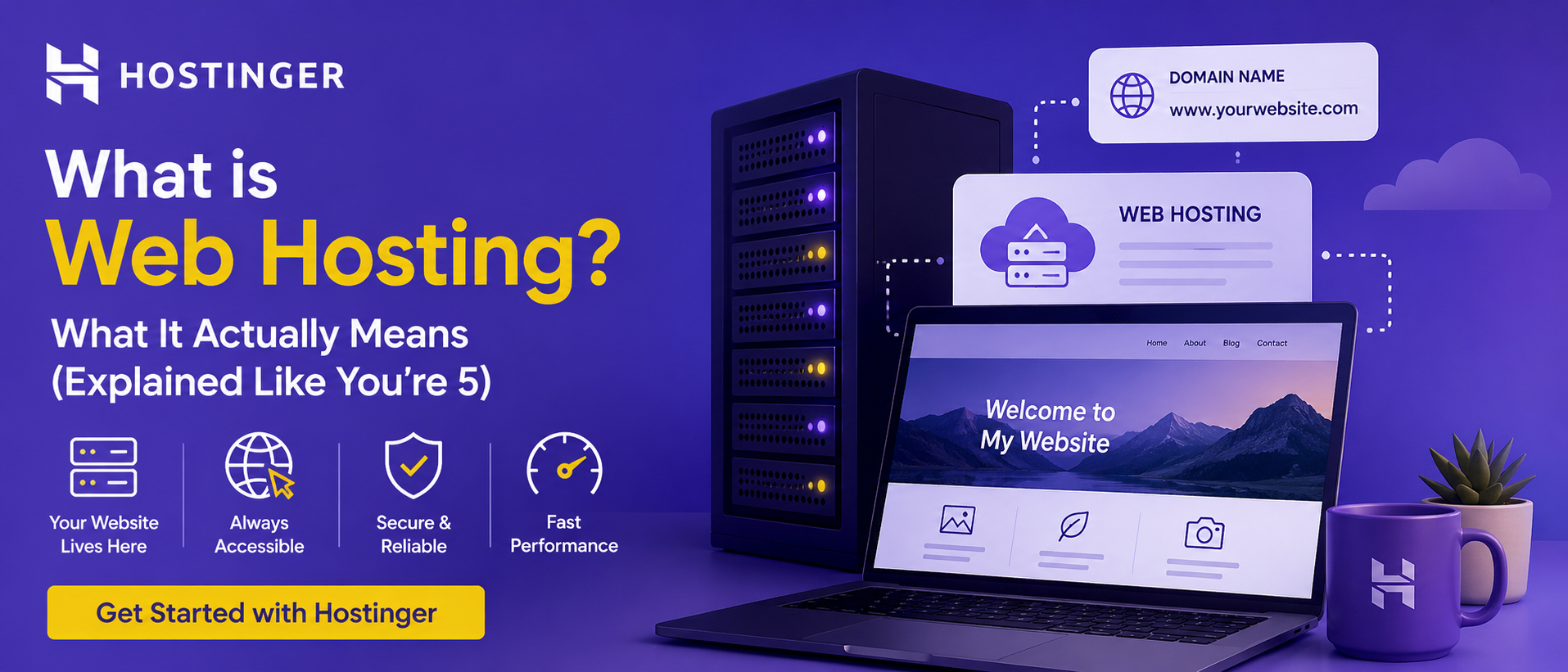 What is Web Hosting ?: What It Actually Means (Explained Like You're 5)
